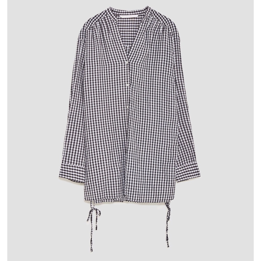 ZARA Trafaluc Collection Tunic With Side Cords